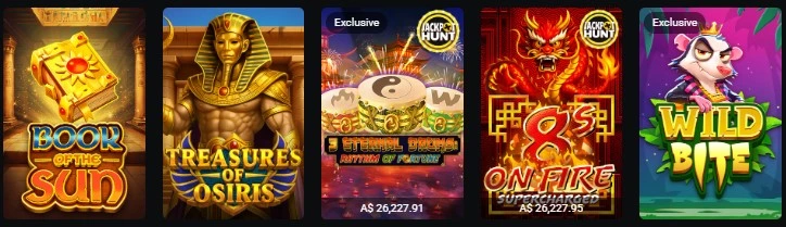 More trending titles shown in the lobby